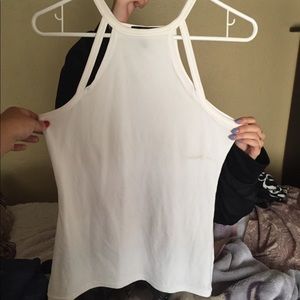 White tank top